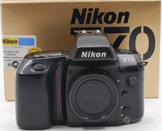 Nikon F70 reflex a pellicola + Obiettivo Soligor 