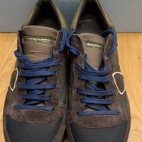 Philippe Model Tropez Uomo suede grigio 43 COME NU