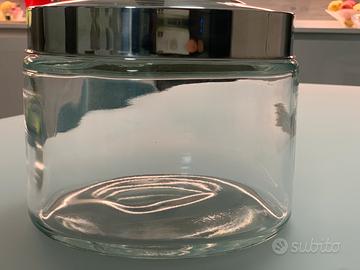 Scatola porta biscotti vaso vetro