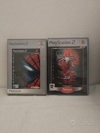 Marvel Spiderman e Spiderman 3 PlayStation 2