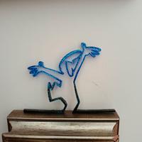 Linea di Cavandoli Lagostina decorazione blu nero