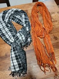 Set di 2 sciarpe uomo