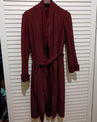 Vestaglia lunga, taglia 52, lana 80% poliameri 20%