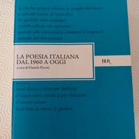 La poesia italiana dal 1960 ad oggi