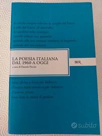 La poesia italiana dal 1960 ad oggi