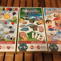 n°3 giochi da tavolo per bambini 