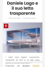 Letto di Design Lago