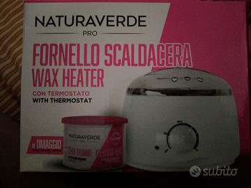 Scaldacera Naturaverde Pro nuovo sigillato