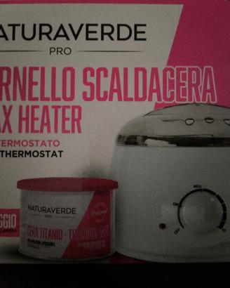 Scaldacera Naturaverde Pro nuovo sigillato