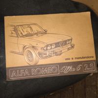 4libretti manutenzioni alfa romeo