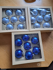 Palline addobbi natalizi in vetro