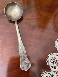 Mestolo in bagno argento 800 Vintage