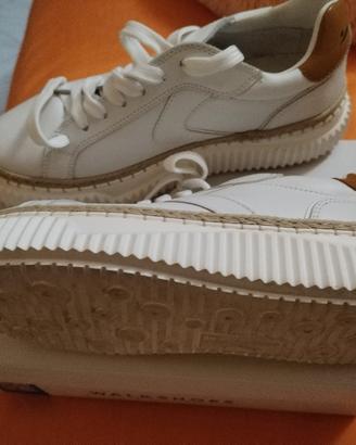 scarpa sneakers voile blanche