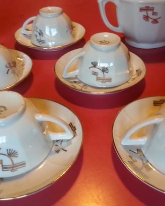 Servizio da caffè Liberty  Richard Ginori