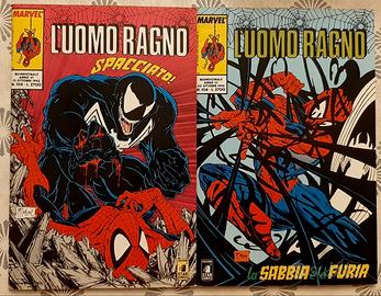 Uomo Ragno 105-106 Star Comics Venom Spacciato