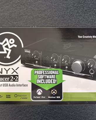 Mackie Onyx Producer 2.2 - Come Nuova