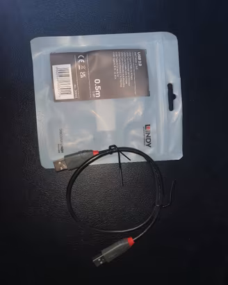 Cavo USB 2.0 TYPE A maschio - maschio nuovo