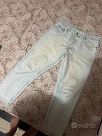 Jeans azzurro chiaro Zara con sfumature M 48 uomo