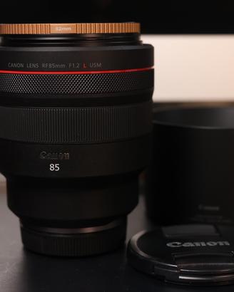 Canon RF 85mm f1.2 L pari al nuovo