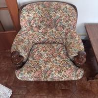 Coppia Poltrone anni '60 stile "arte povera"
