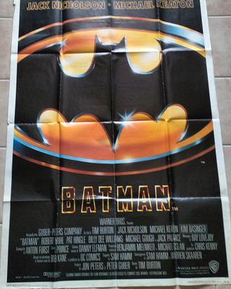 Manifesto Batman Tim Burton 