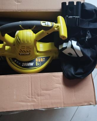 Soffiatore Aspiratore Trituratore Elettrico Ryobi 