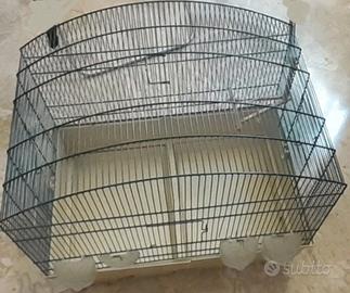 Grande Gabbia Voliera x Uccelli Pappagall 65x65x45