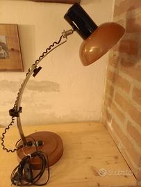 Lampada da tavolo allungabile anni 70 