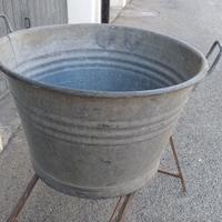 Mastello antico con 2 manici