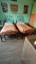 Spalliere e pediere letto singolo 200€ cad.