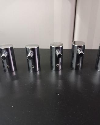 6 GANCI PER ASCIUGAMANI ,ASCIUGAMANI,  APPENDIABIT