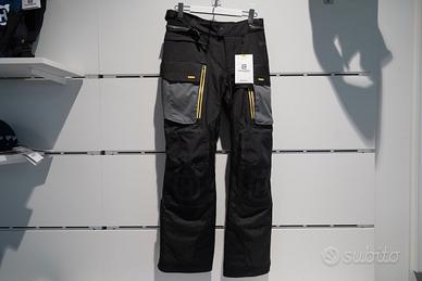 Pantaloni Moto Husqvarna Scalar WP Pants Nero e Gi