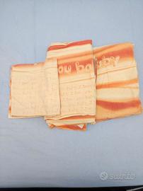 Lenzuola letto singolo in flanella a fantasia