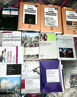 Libri universitari “lettere” linguaggi