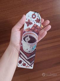 Segnalibro caffè diamond painting 3€ 