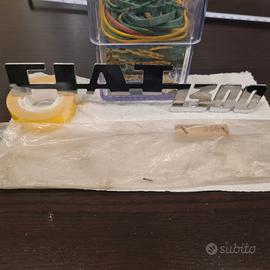 Scritta Fiat 1300 - Nuova, fondo di magazzino 