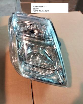 faro CITROEN C2 DESTRO MARCA DEPO