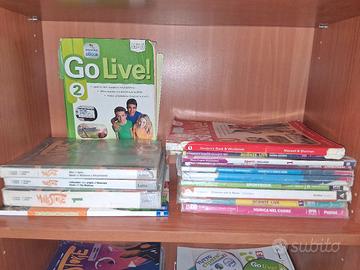 libri scuola media 1 e 3 classe