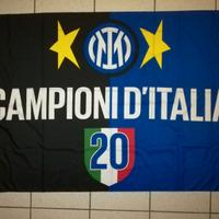 Bandiera ufficiale inter  campioni d'Italia