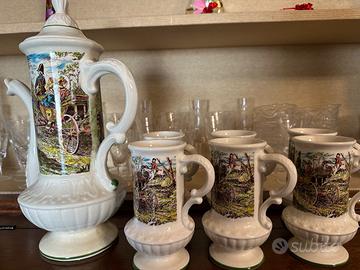 Set boccali e brocca