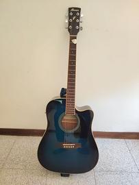 Chitarra Acustica Ibanez Blue