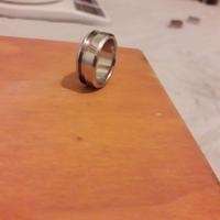Anello uomo morellato, misura 21, in acciaio inox