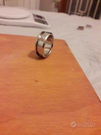 Anello uomo morellato, misura 21, in acciaio inox