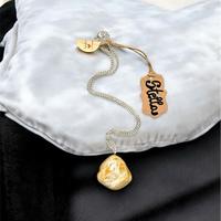 Collana con Pietra Naturale Minerale “Stella”