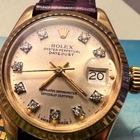 Rolex Lady Ref 6917 18k Diamanti Full set
