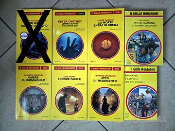 7 LIBRI GIALLI - I gialli di Mondadori