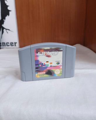 Gioco FIFA 98 Nintendo 64 vintage