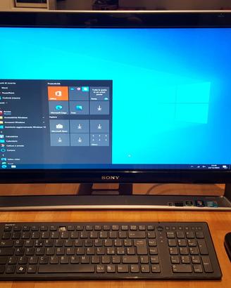 Sony VAIO VPCL14M1E PC all in one schermo touch 24