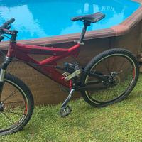 bici bicicletta mountain bike uomo full