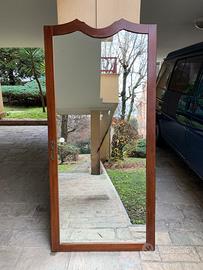 Grande specchio antico anni ’20 – ex porta armadio